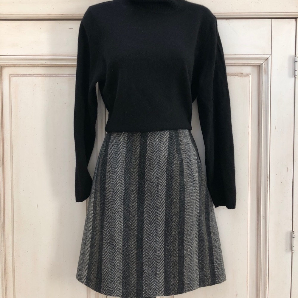 Boden British Tweed Skirt